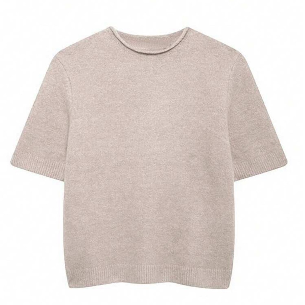 Women’s Crewneck Sweater in Light Brown